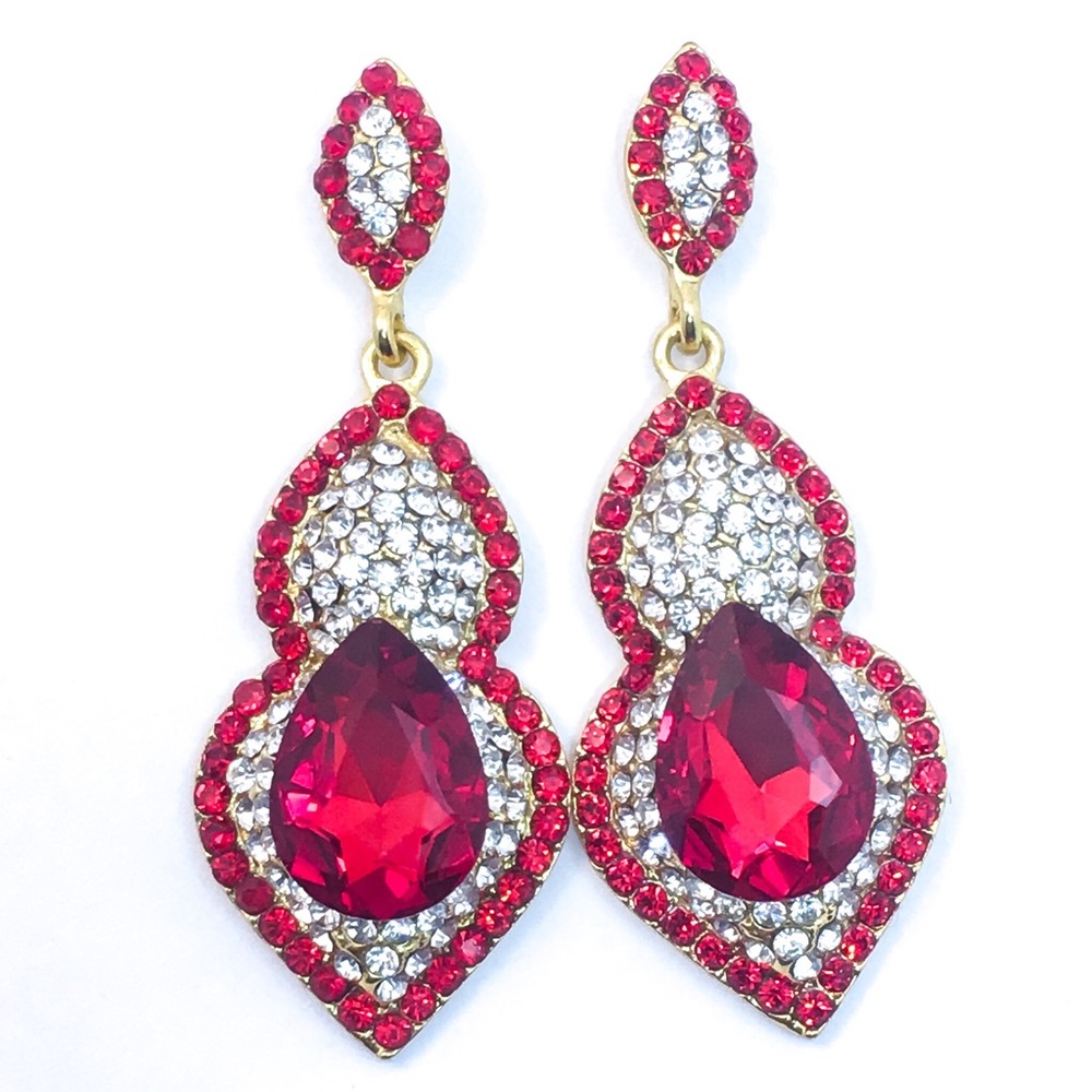 Rhinestone Crystal Drops e2 - Picture 3 of 5